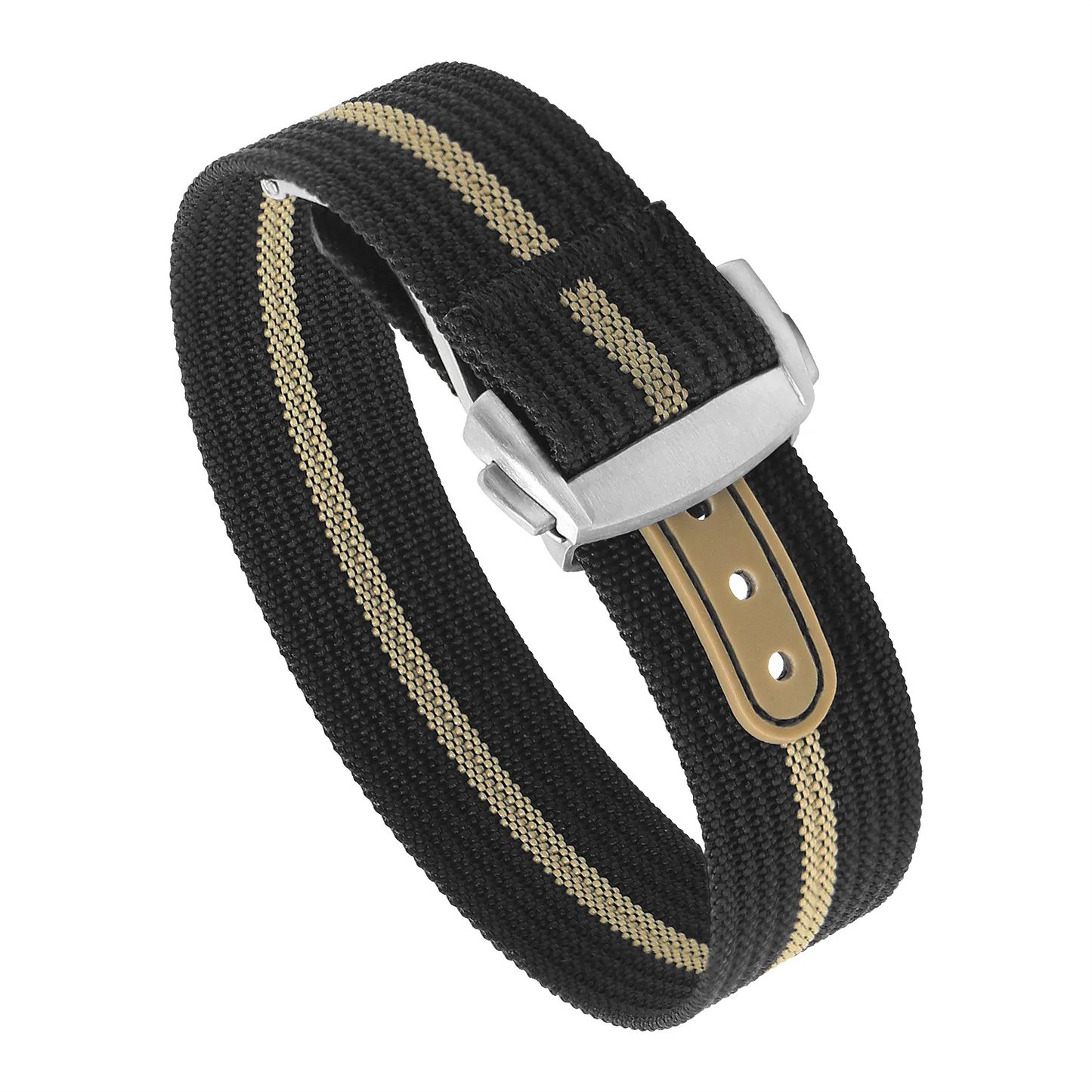 One-Piece Explorer Strap with Deployant Clasp - 18mm