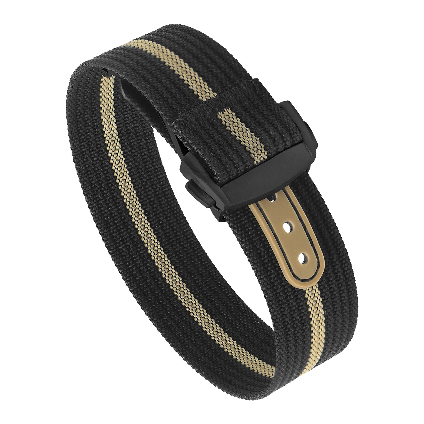 One-Piece Explorer Strap with Deployant Clasp - 18mm