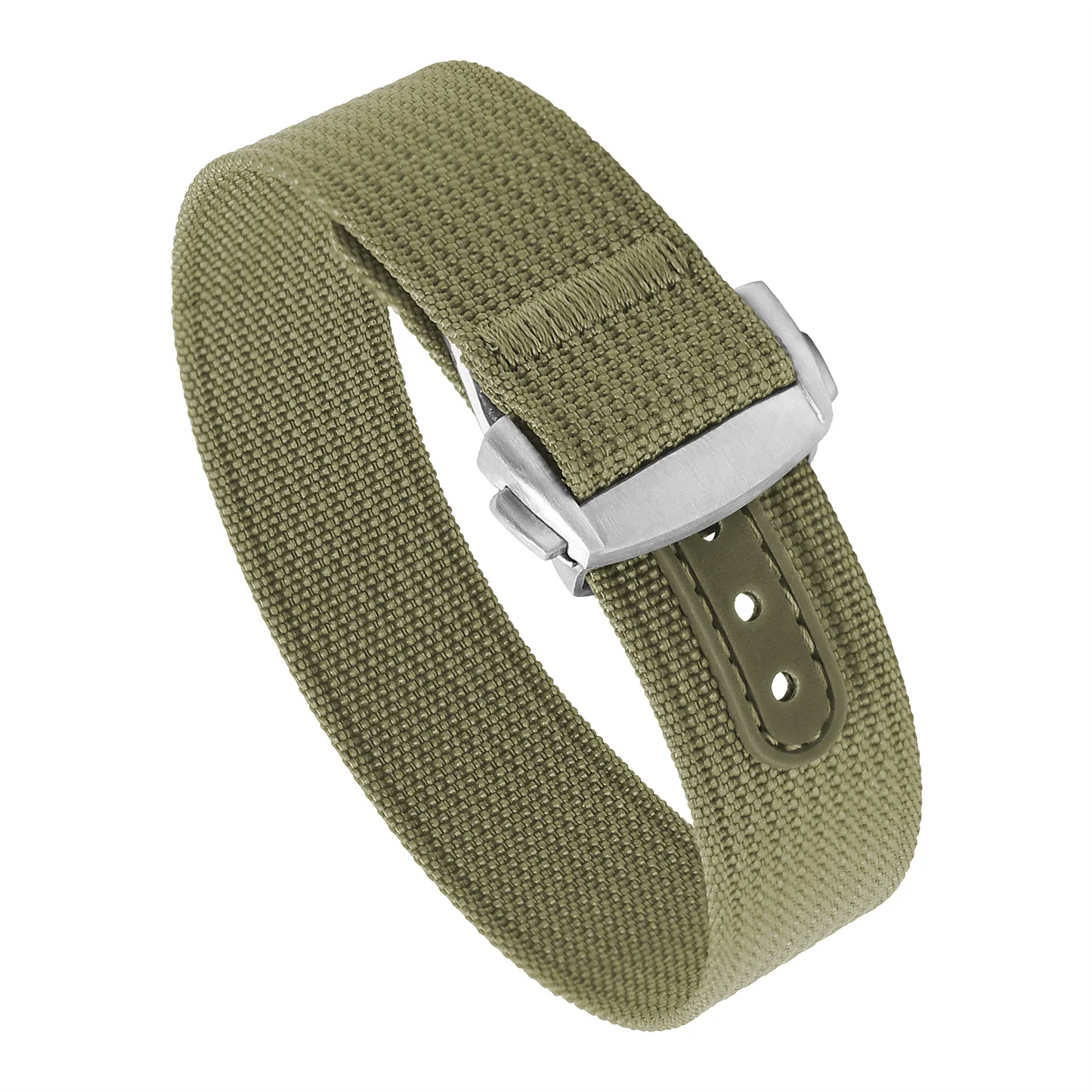 One-Piece Explorer Strap with Deployant Clasp - 18mm