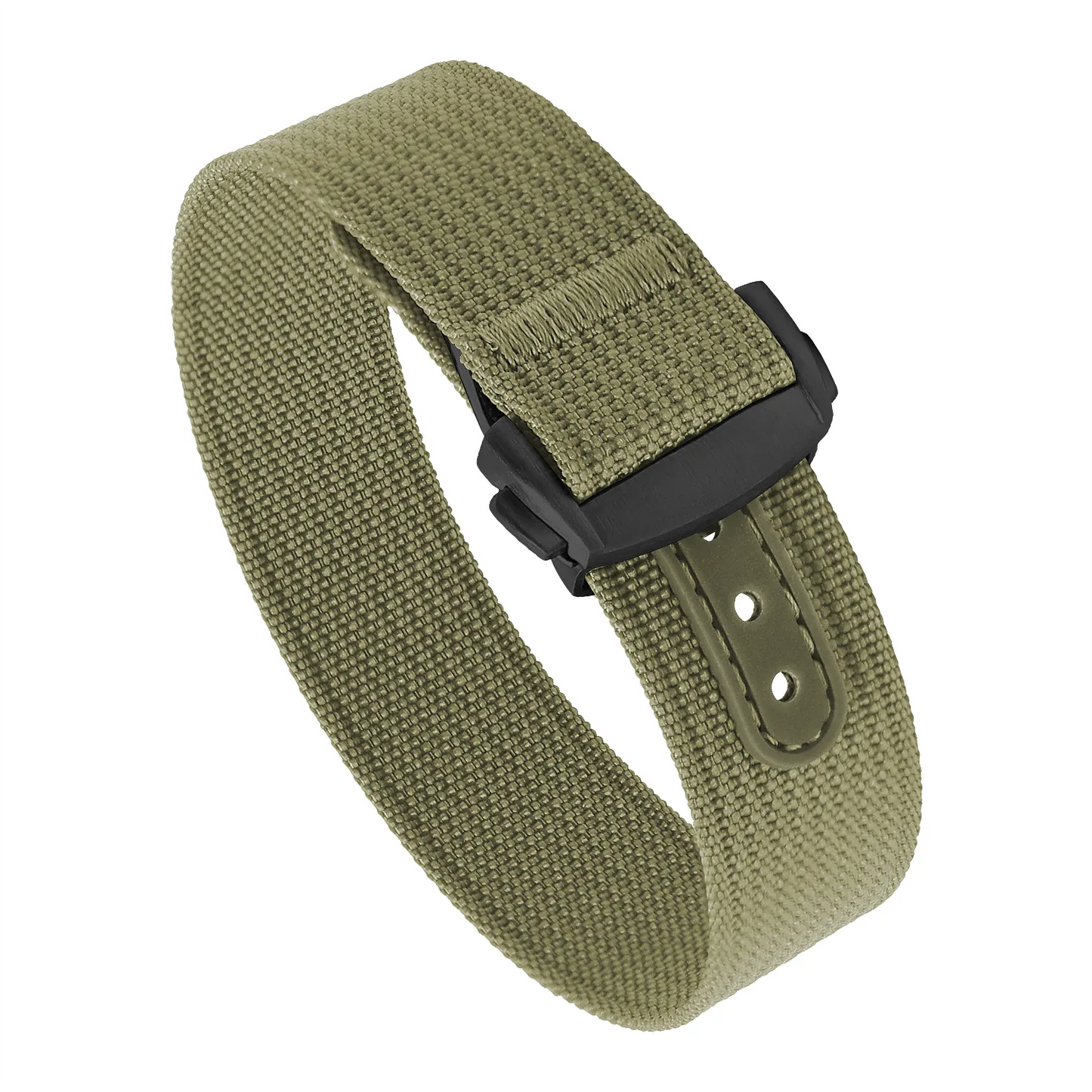 One-Piece Explorer Strap with Deployant Clasp - 20mm
