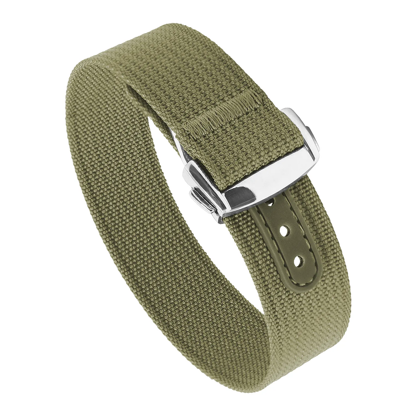 One-Piece Explorer Strap with Deployant Clasp - 20mm
