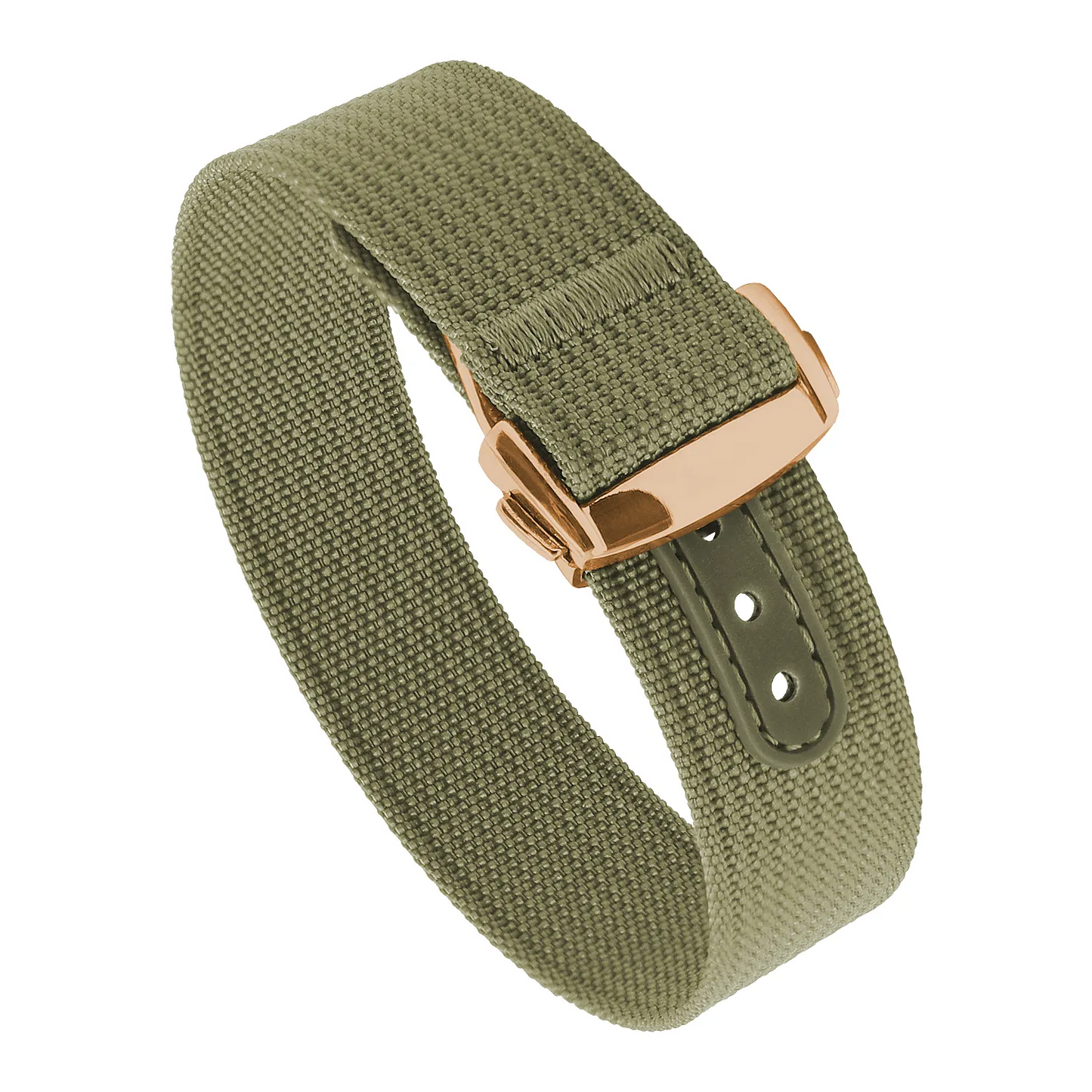 One-Piece Explorer Strap with Deployant Clasp - 20mm