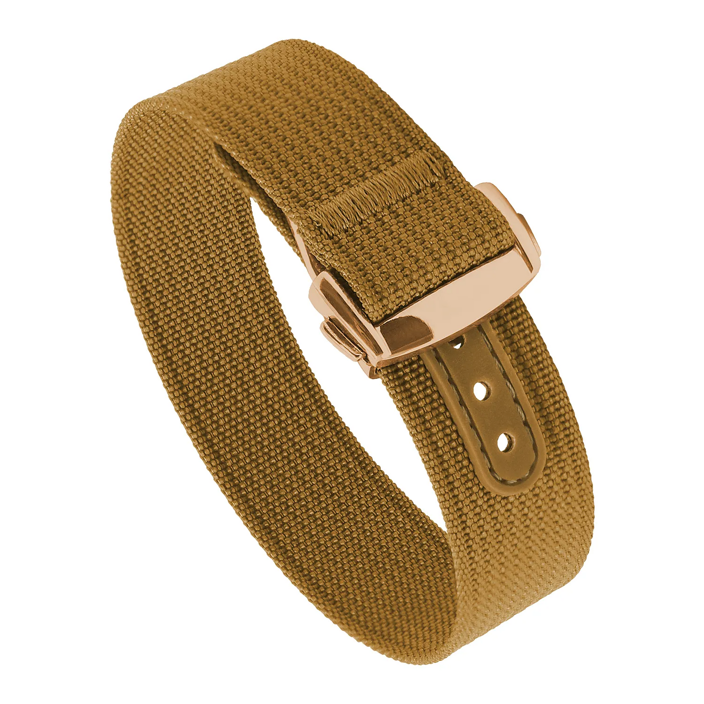 One-Piece Explorer Strap with Deployant Clasp - 20mm