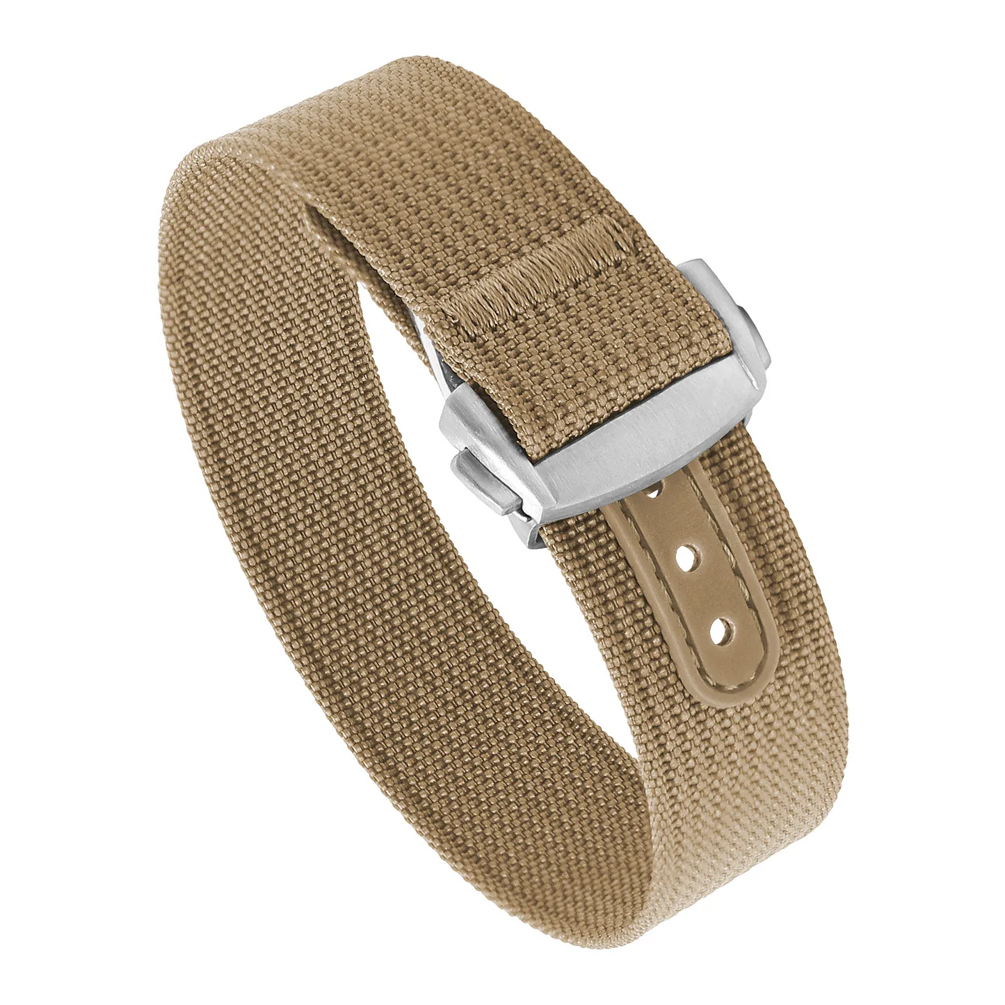 One-Piece Explorer Strap with Deployant Clasp - 20mm
