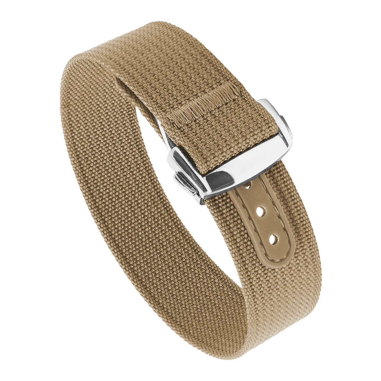 One-Piece Explorer Strap with Deployant Clasp - 20mm