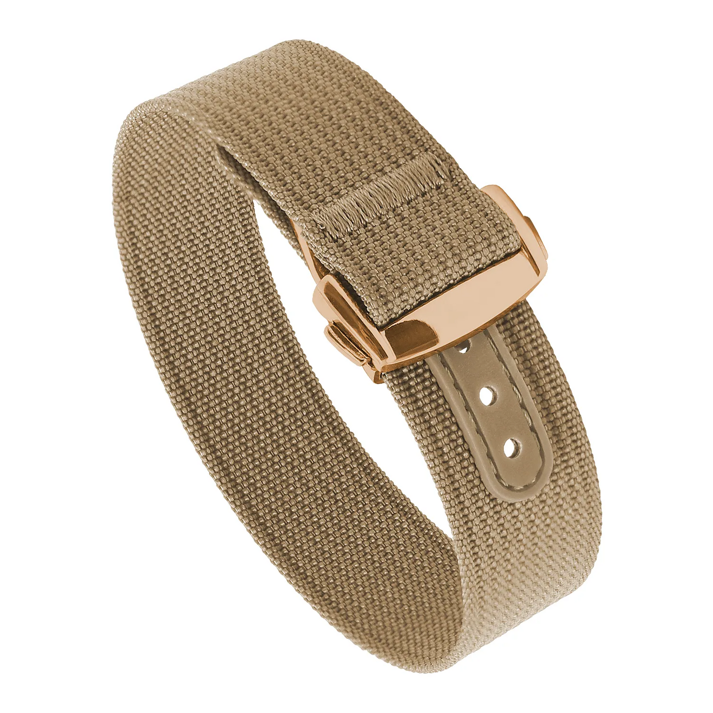 One-Piece Explorer Strap with Deployant Clasp - 20mm