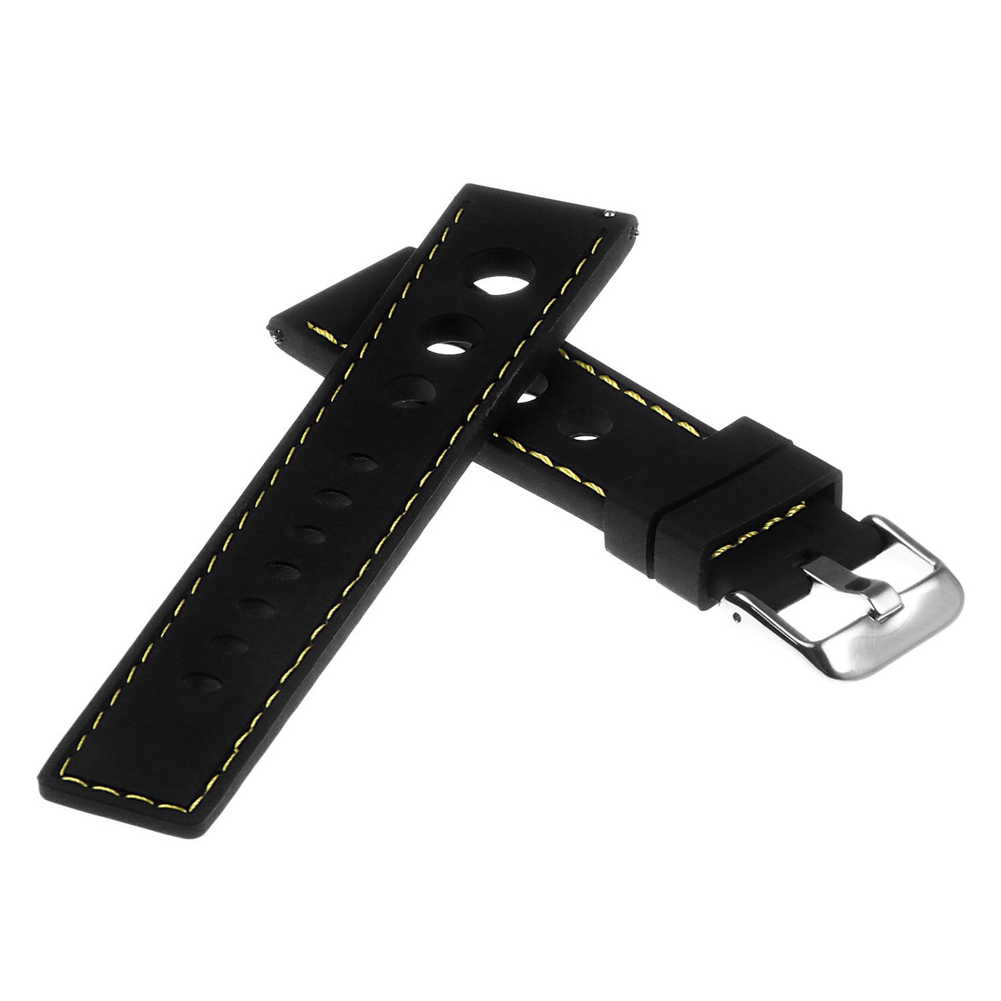 Rubber Rally Strap For MoonSwatch