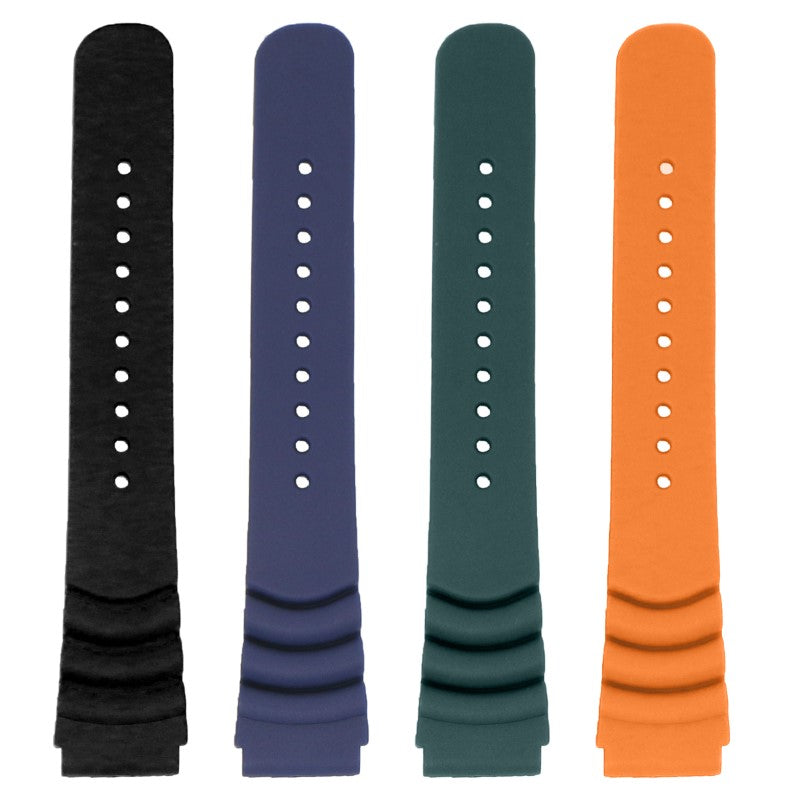 Wave Rugged Rubber Strap