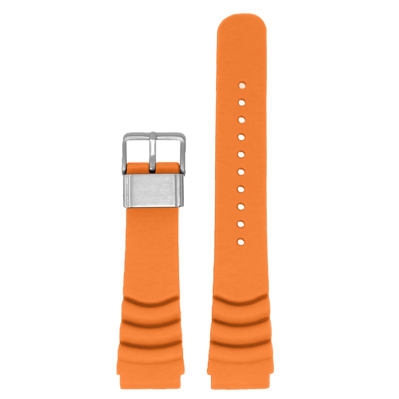 Wave Rugged Rubber Strap