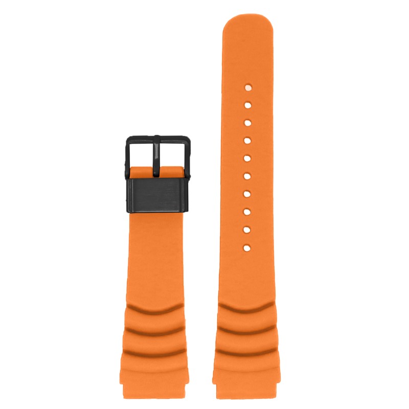 Wave Rugged Rubber Strap