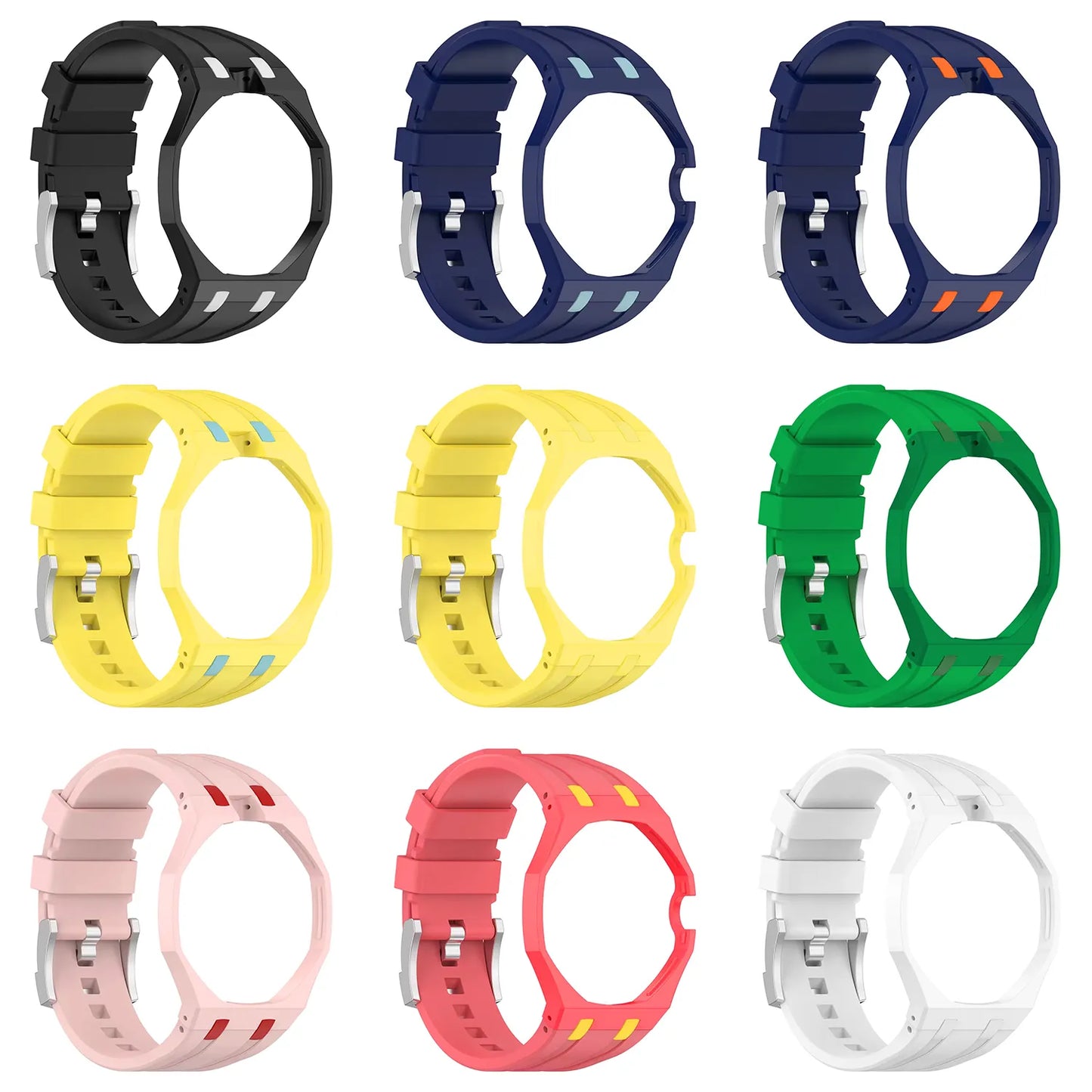 Precision Fit Rubber Strap For Swatch x AP Royal Pop