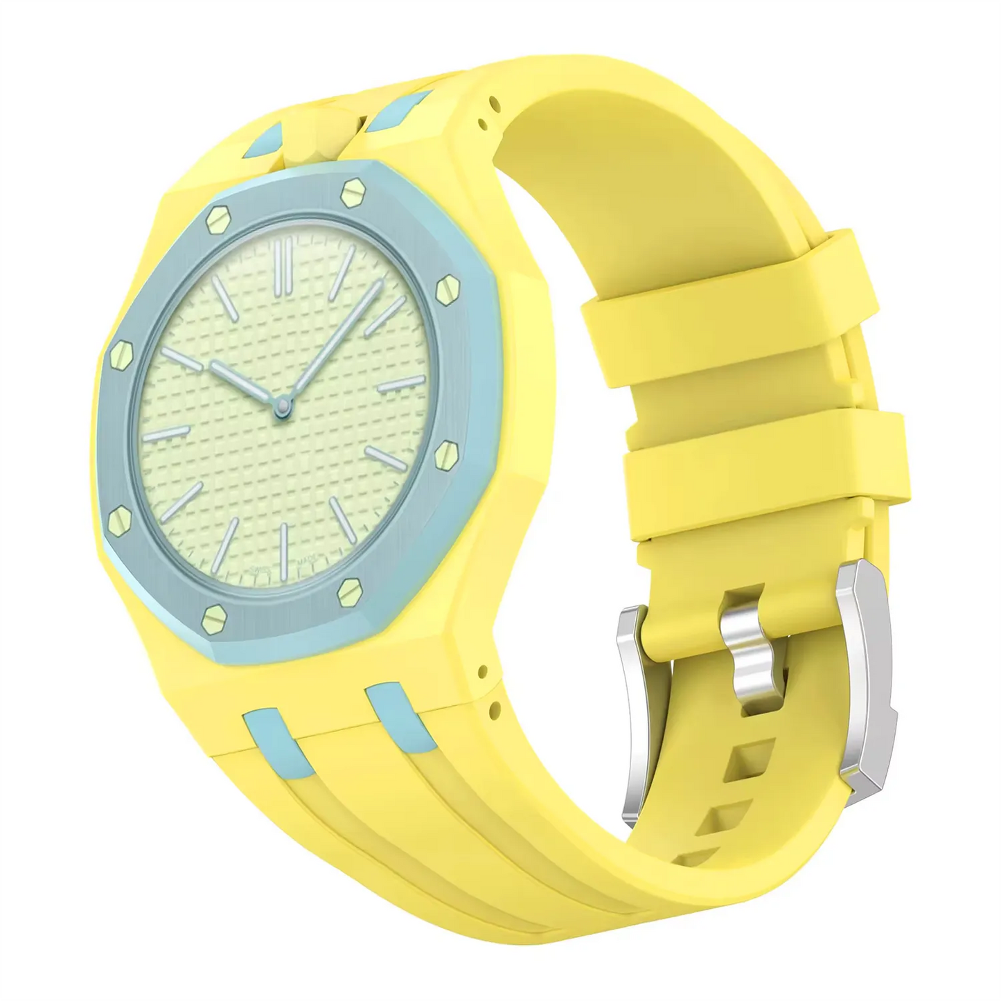 Precision Fit Rubber Strap For Swatch x AP Royal Pop