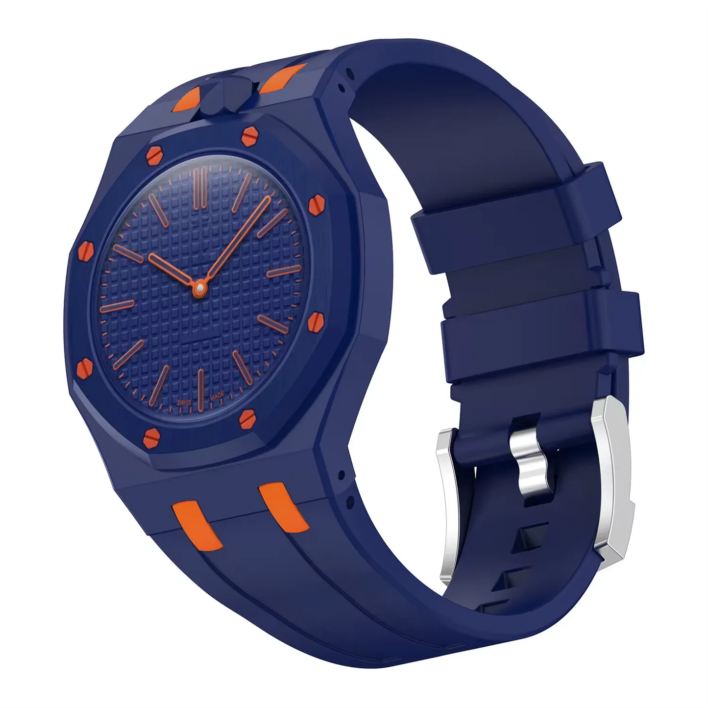 Precision Fit Rubber Strap For Swatch x AP Royal Pop