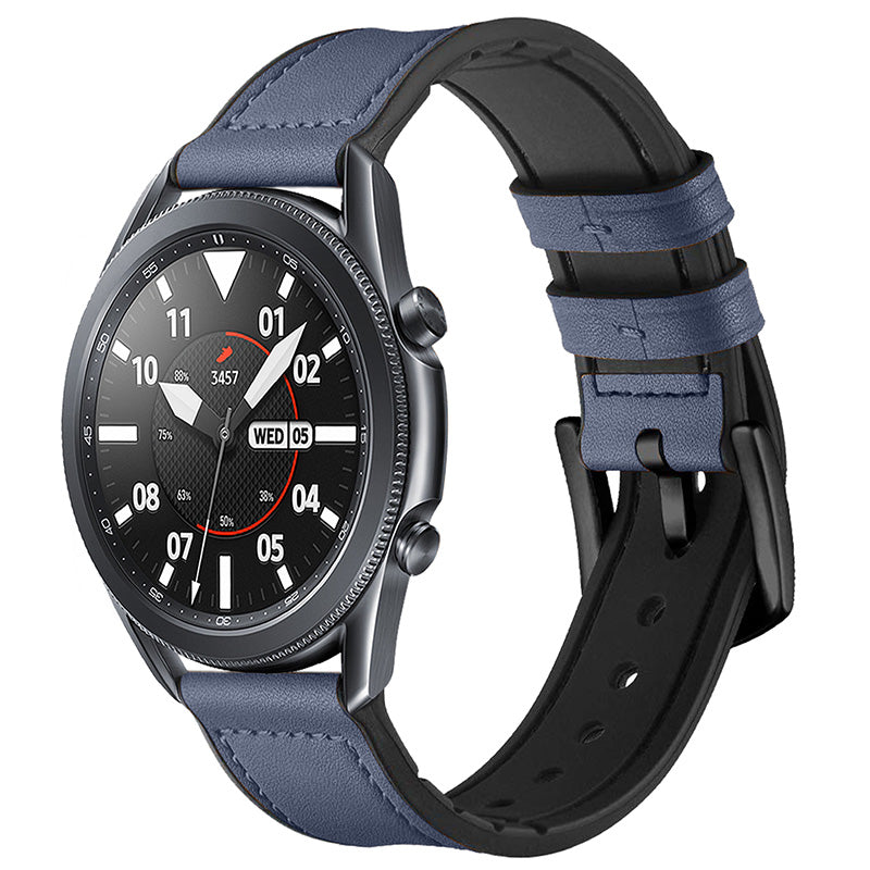 Leather Hybrid Strap For Garmin Vivoactive 4