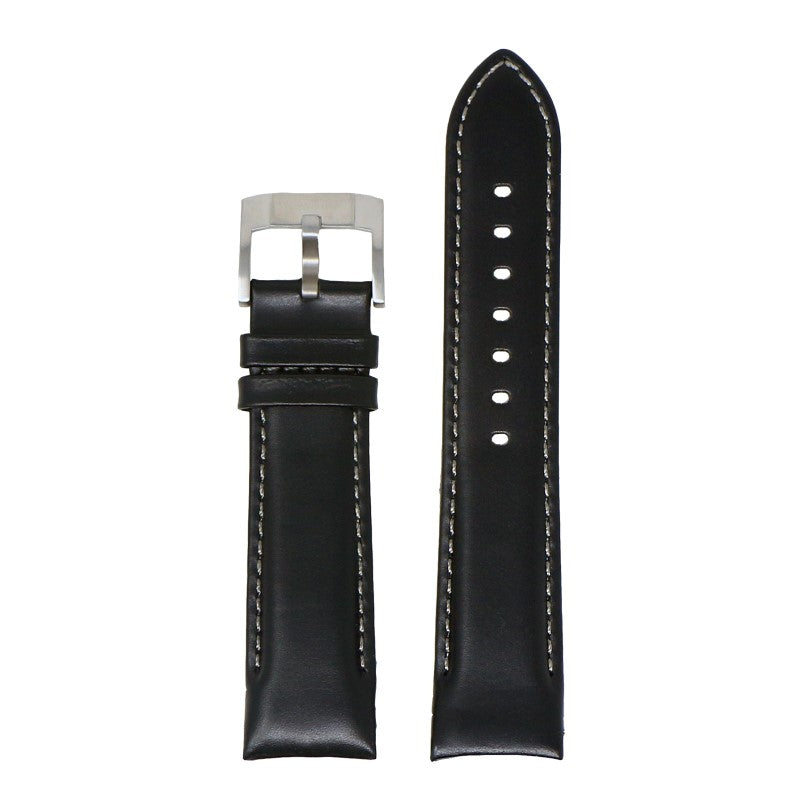 DASSARI Fitted Stitched Leather Strap For Seiko Turtle