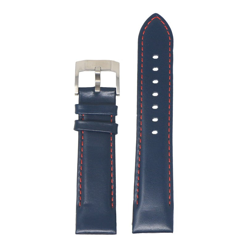 DASSARI Fitted Stitched Leather Strap For Seiko Turtle