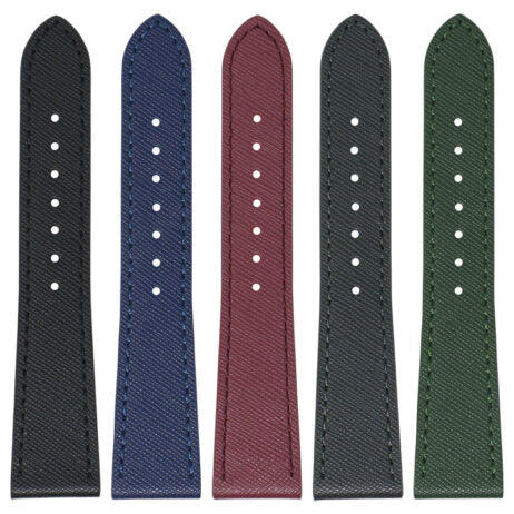 DASSARI Premium Saffiano Leather Strap - Standard