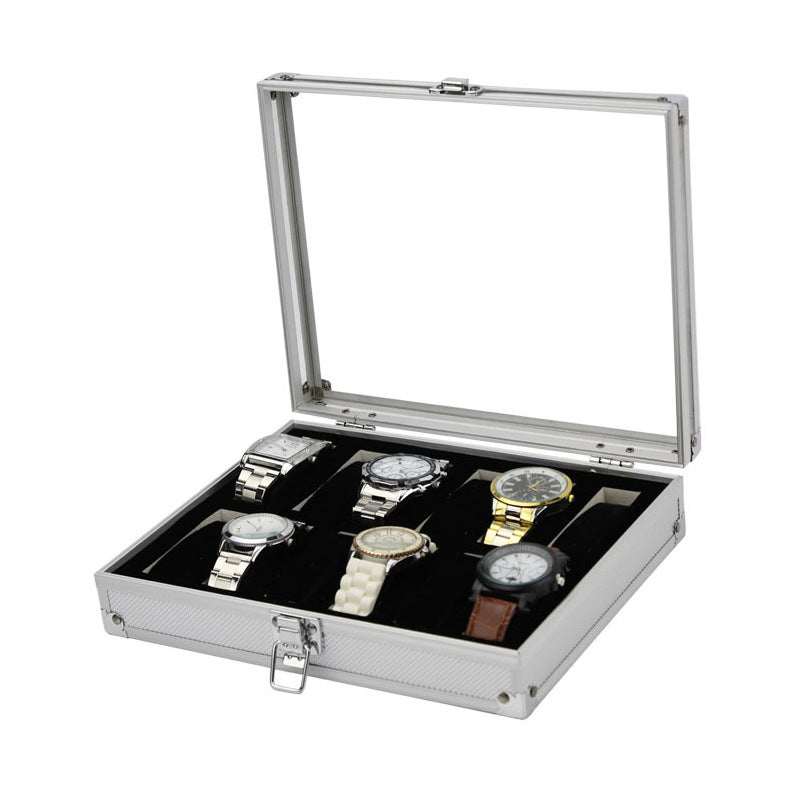 Aluminum Watch Box for 12 Watches