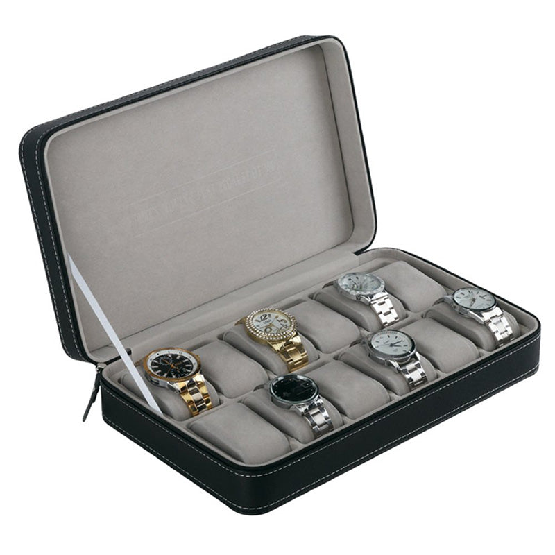 Travel Watch Case for 12 Watches