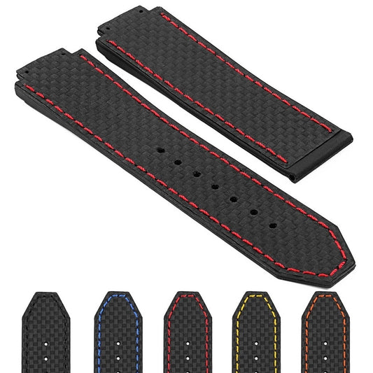 Dassari s5 Carbon Fiber & Rubber Strap for Hublot Big Bang