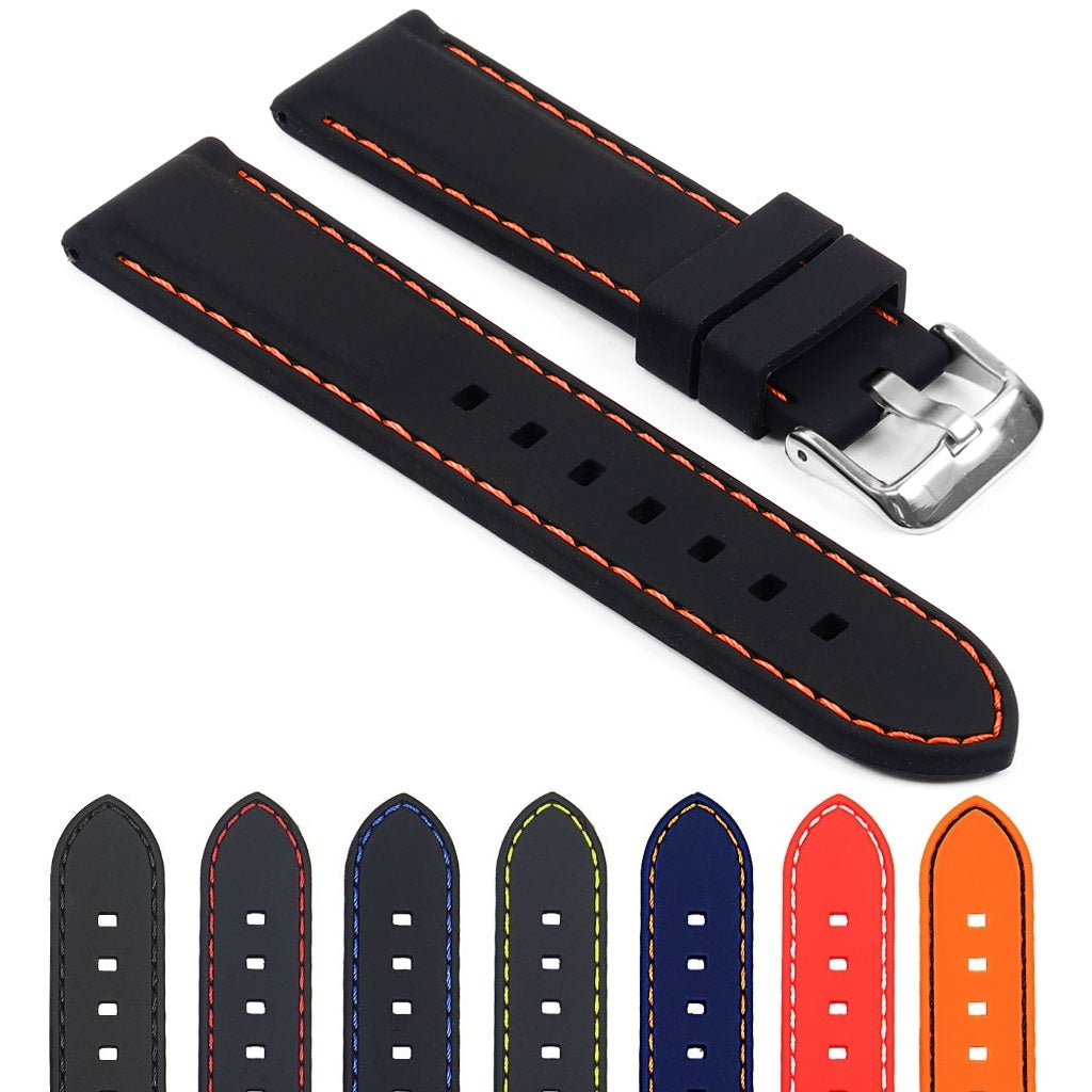 Rubber Strap w/ Stitching for OnePlus Watch