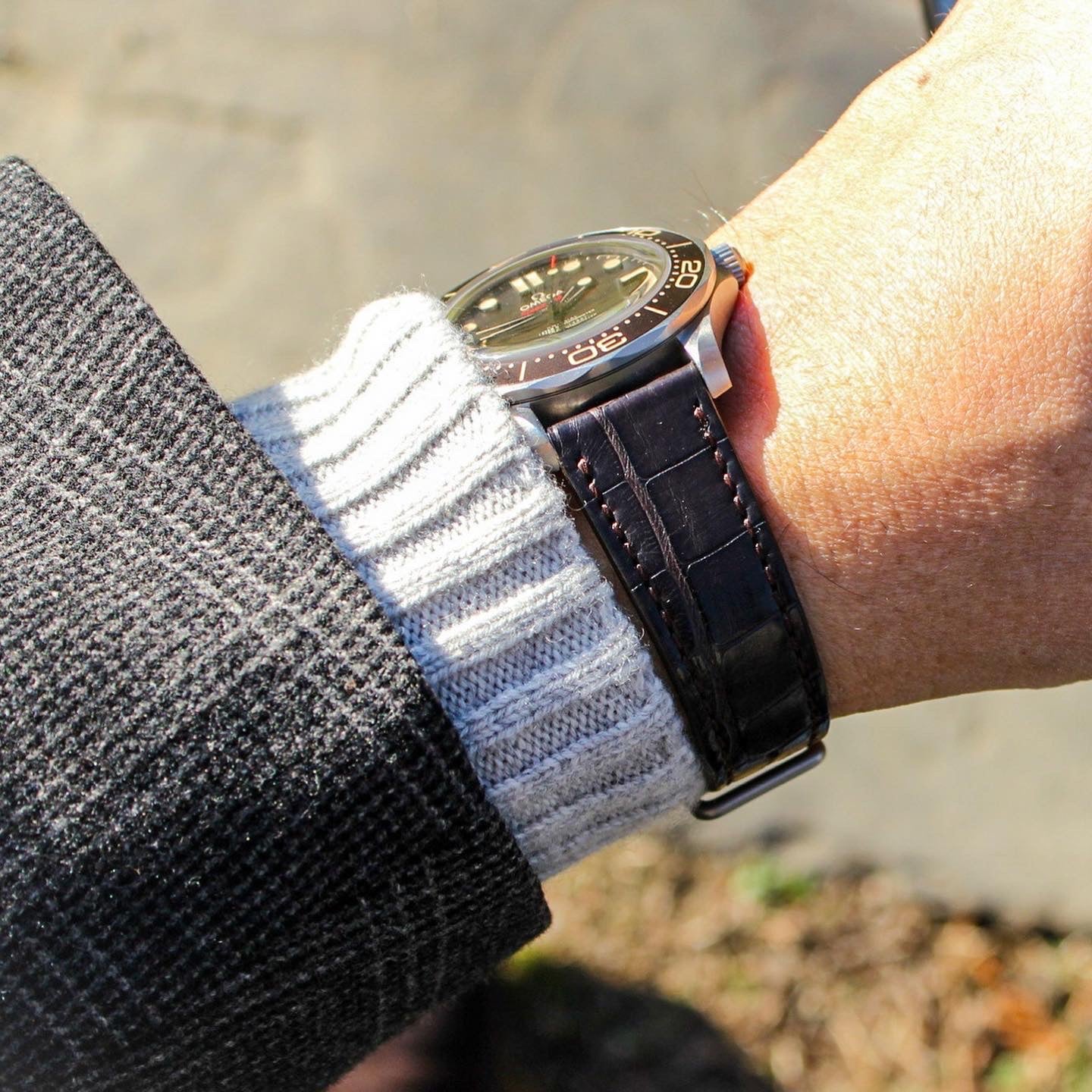 The Parsonage Watch Strap in Brown