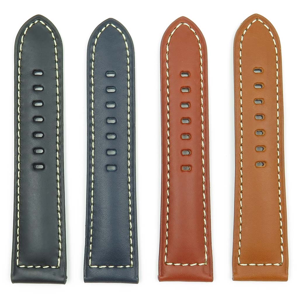DASSARI Monaco Smooth Leather Strap