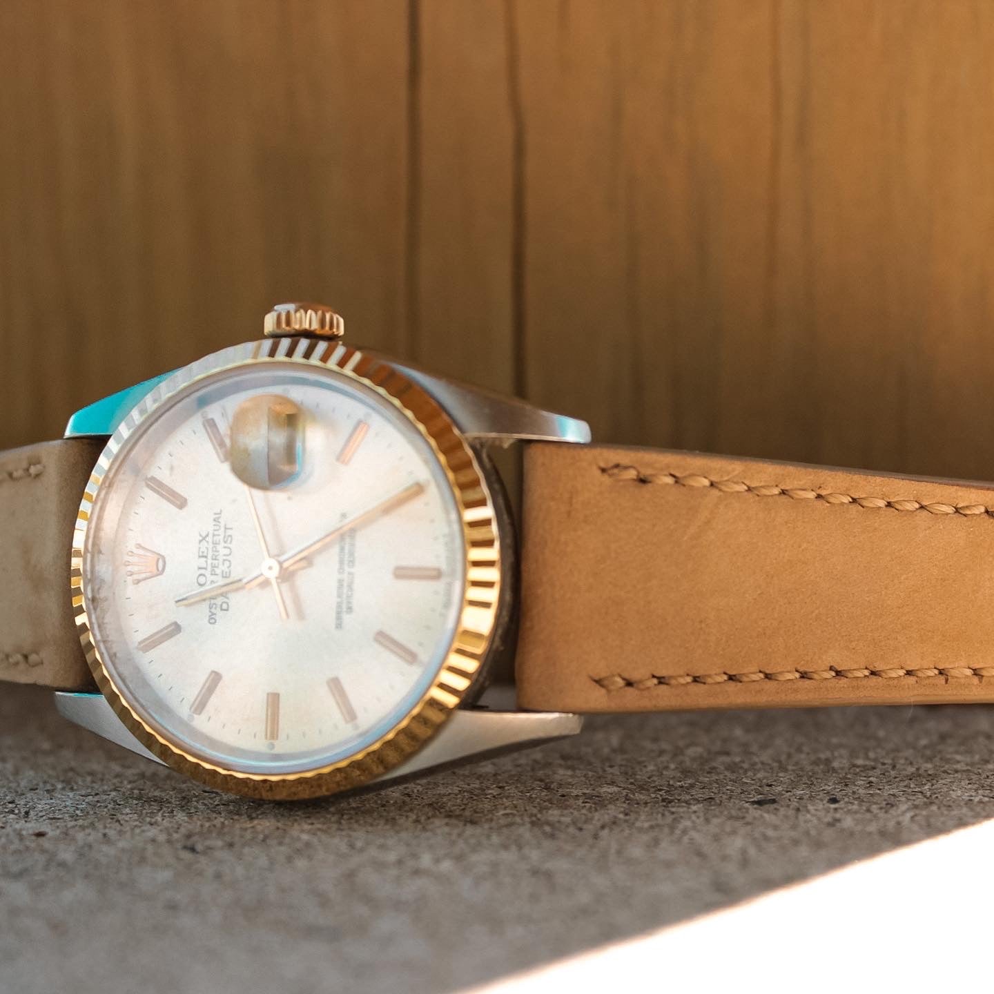 The Tod's Point Watch Strap in Sand