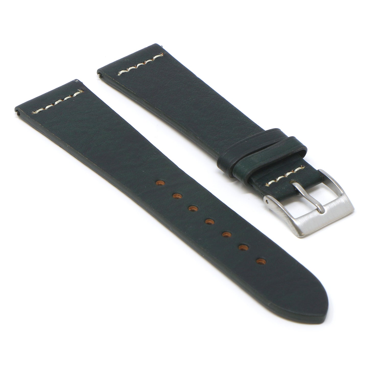 DASSARI Kingwood III Premium Vintage Leather Strap for Fitbit Versa 3