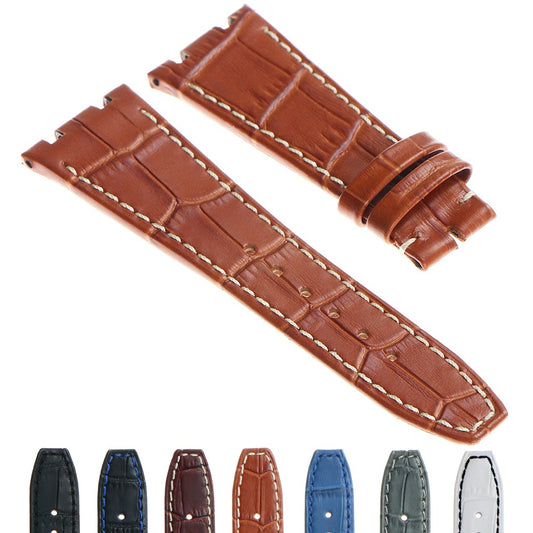 DASSARI Croc Leather Strap Audemars Piguet Royal Oak Offshore