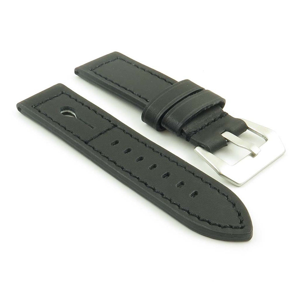 DASSARI Keyhole Thick Italian Leather Strap