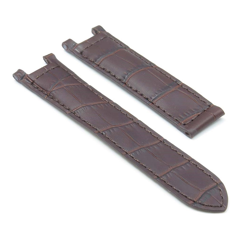 Dassari London Crocodile Leather Strap for Cartier Pasha