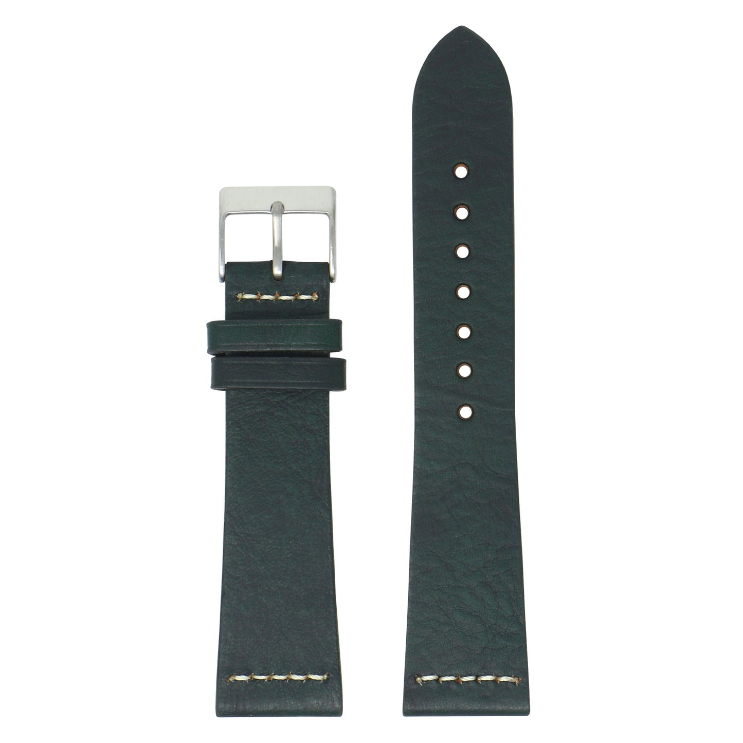 DASSARI Kingwood III Premium Vintage Leather Strap for Fitbit Charge 4 & Charge 3