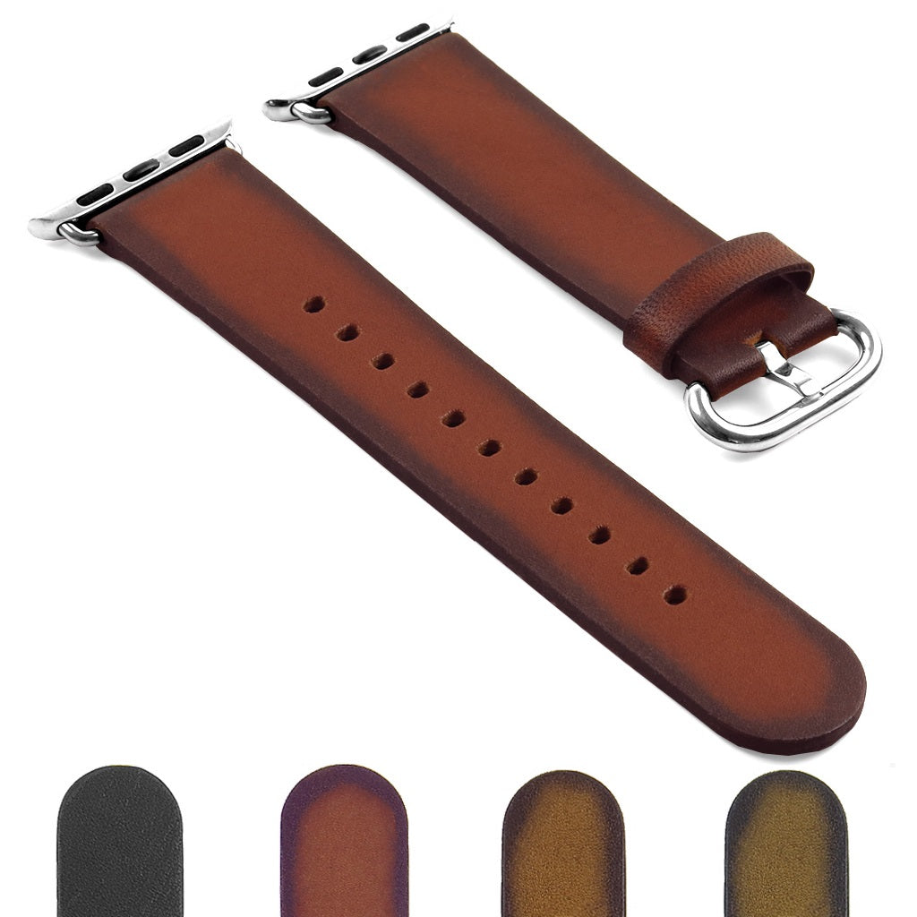 DASSARI Vintage Italian Leather Band for Samsung Galaxy Watch Active
