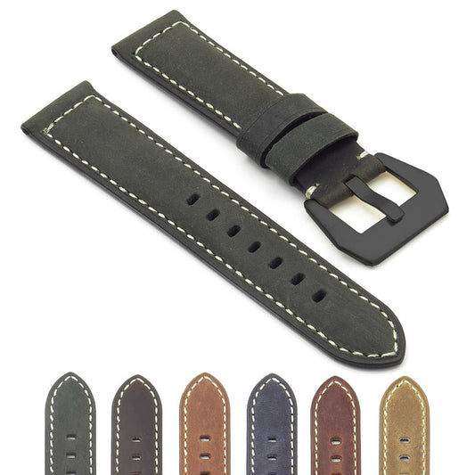 DASSARI Salvage Strap w/ Black Buckle