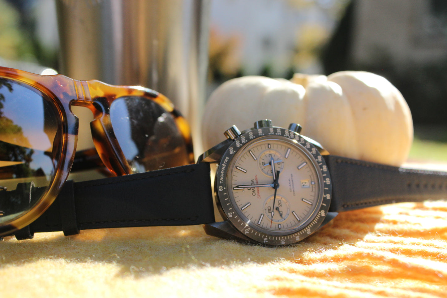 The Stanwich Watch Strap in Navy Blue