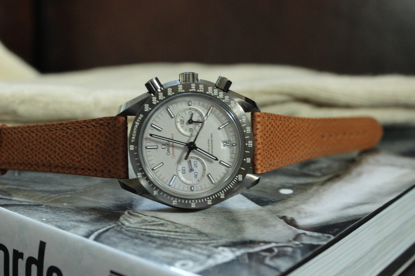 The White Birch Watch Strap in Light Whiskey