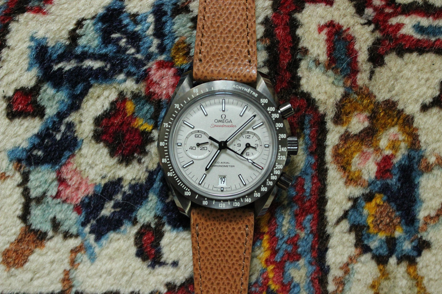 The White Birch Watch Strap in Light Whiskey