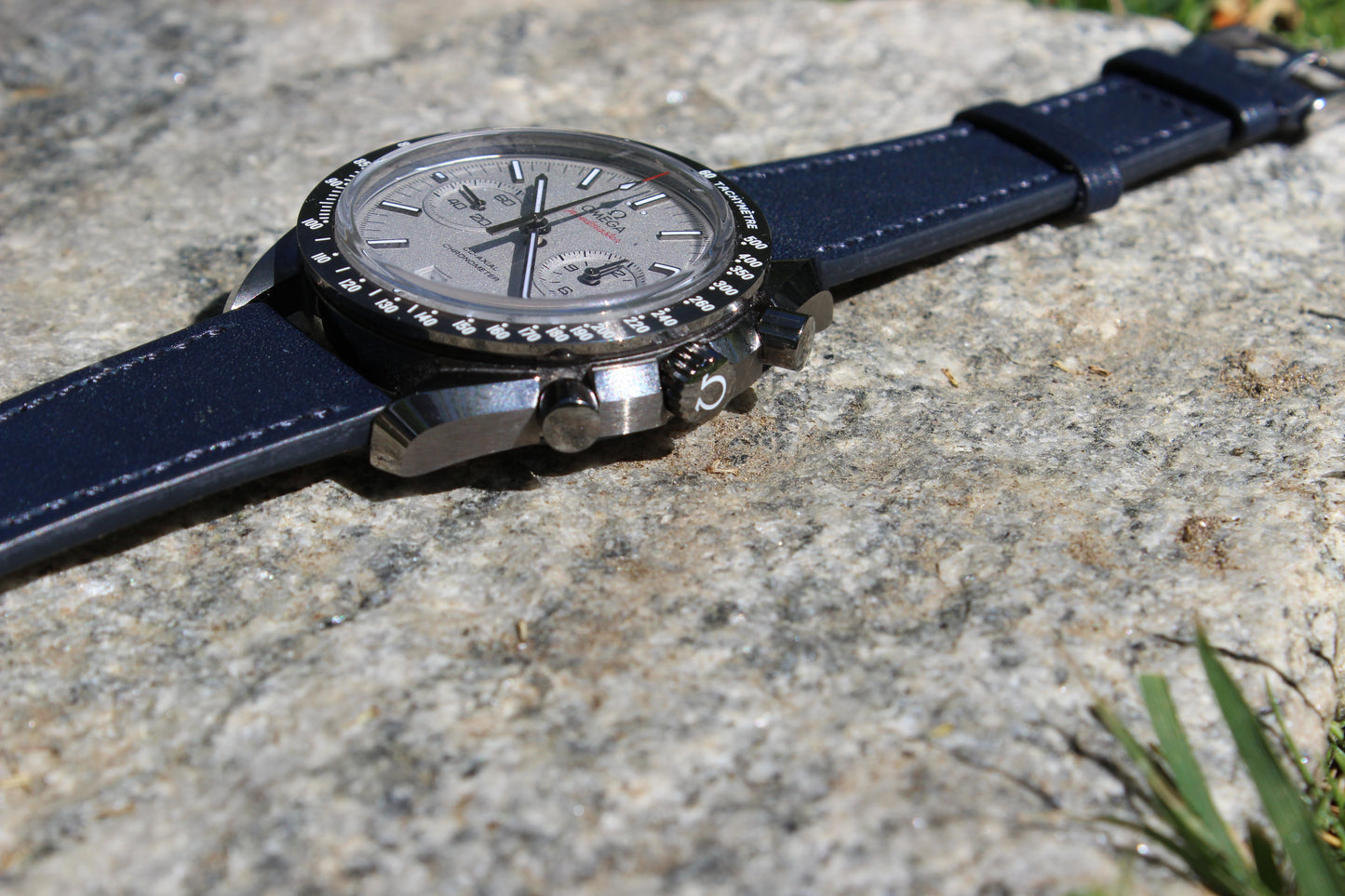 The Stanwich Watch Strap in Navy Blue