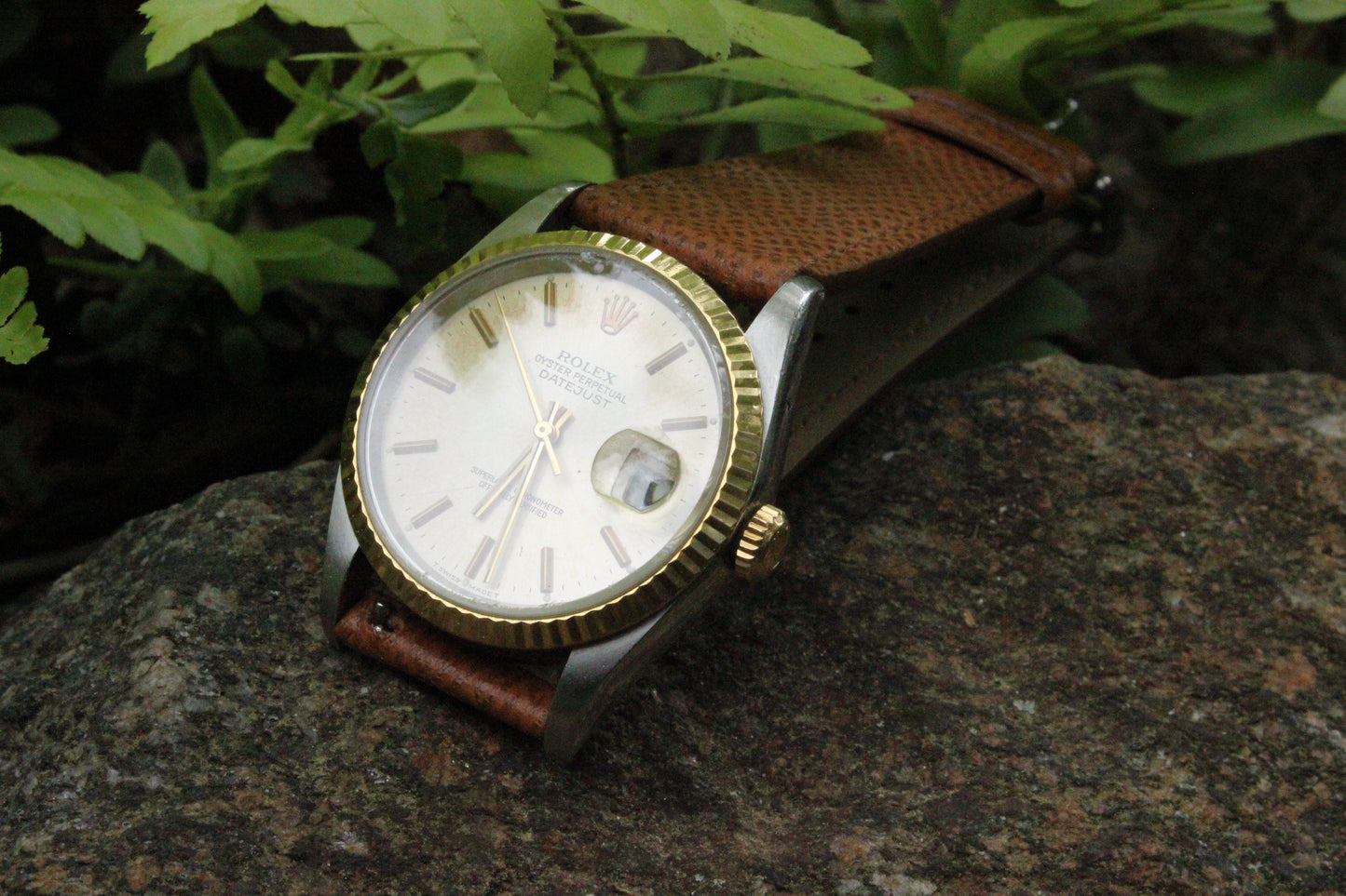 The White Birch Watch Strap in Light Whiskey