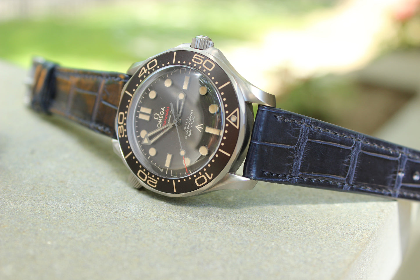 The Greenwich Avenue Watch Strap in Navy