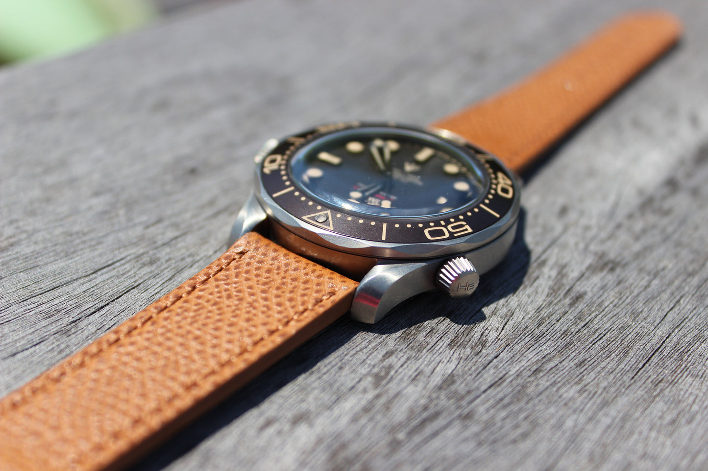 The White Birch Watch Strap in Light Whiskey