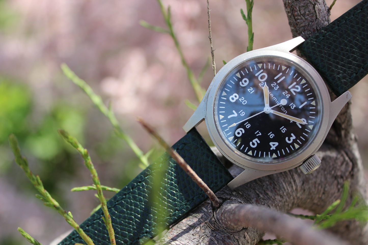 The Valleywood Watch Strap in Green