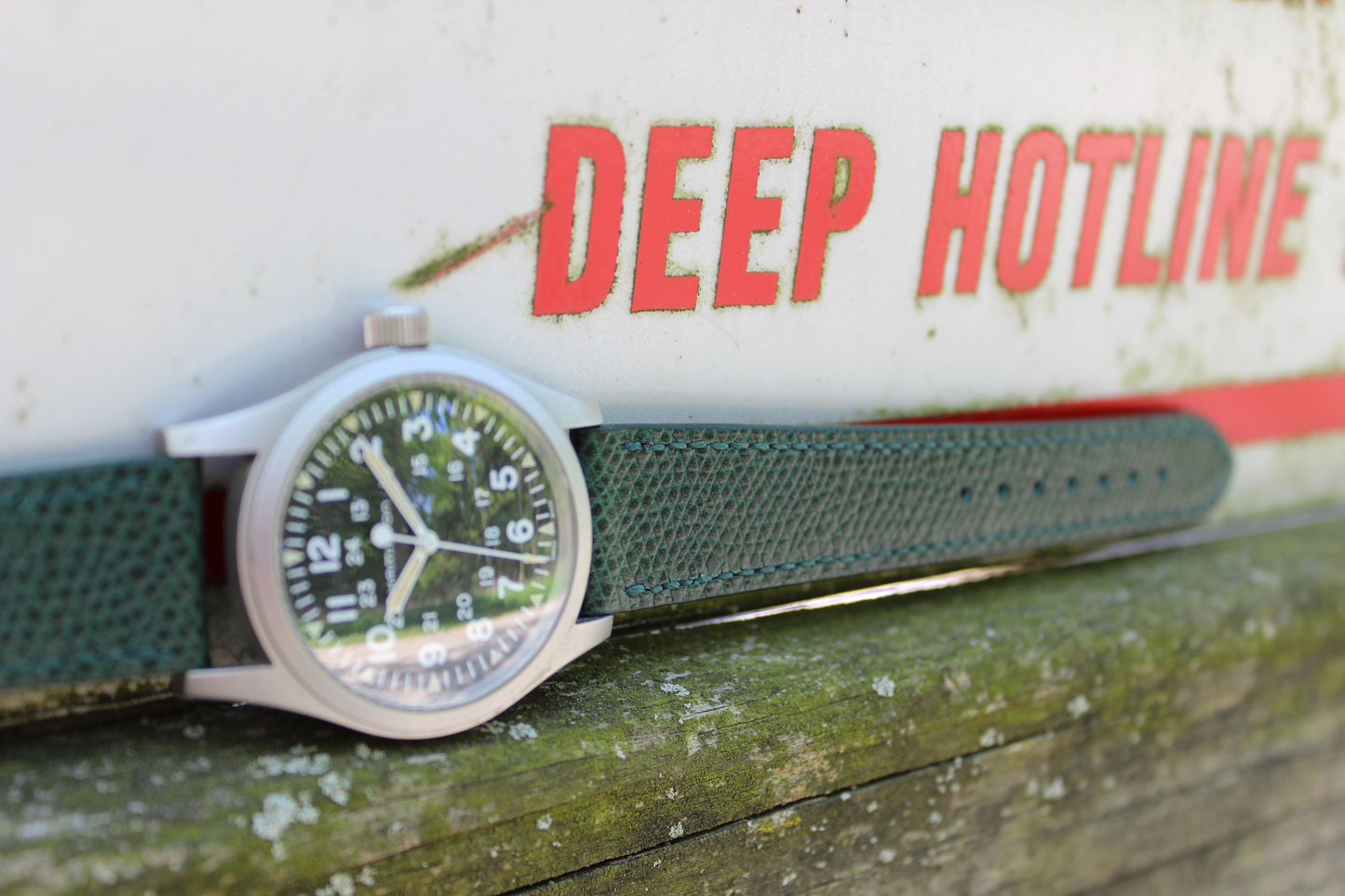 The Valleywood Watch Strap in Green