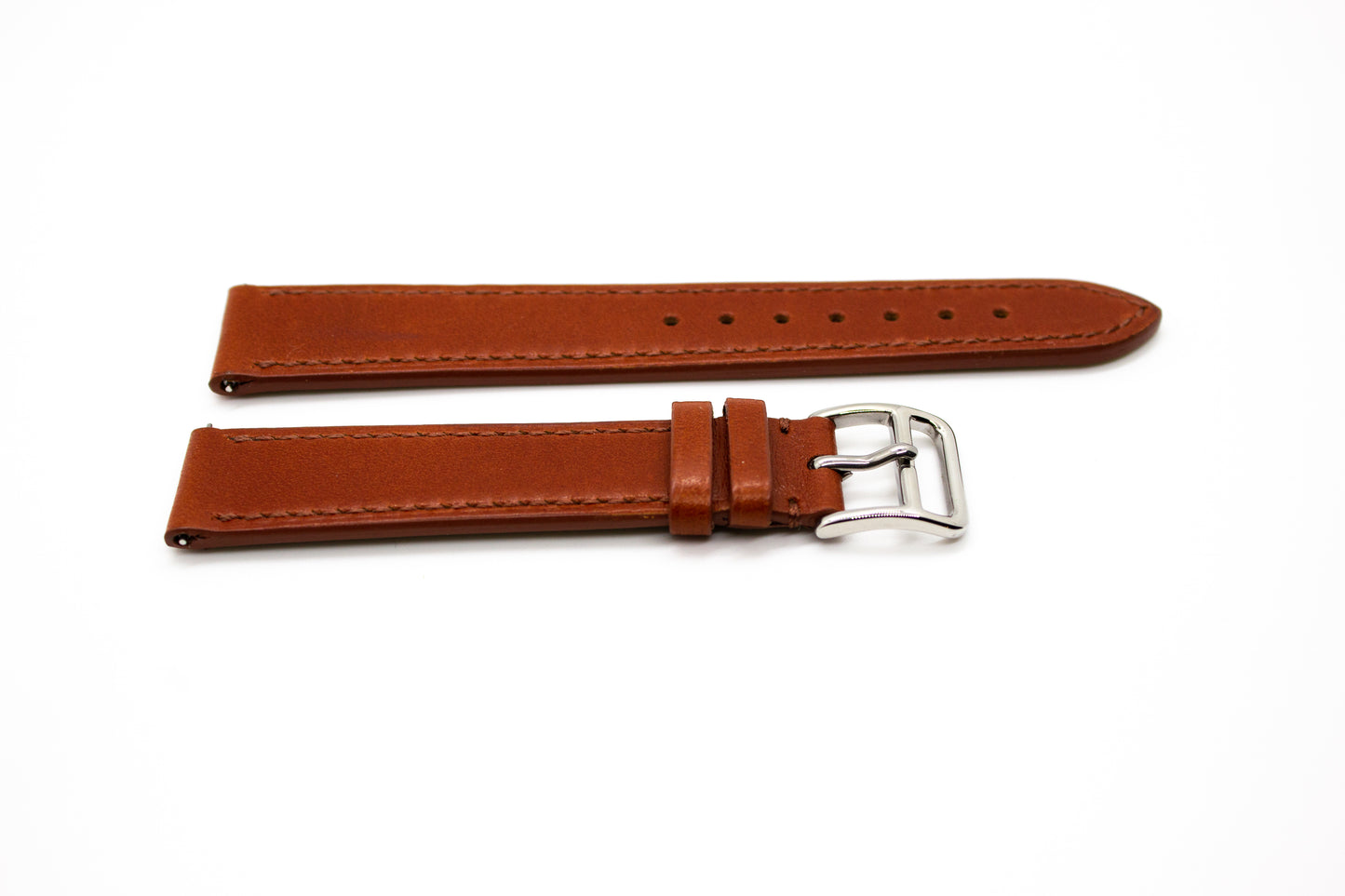 The Milbrook Watch Strap in Whiskey Brown