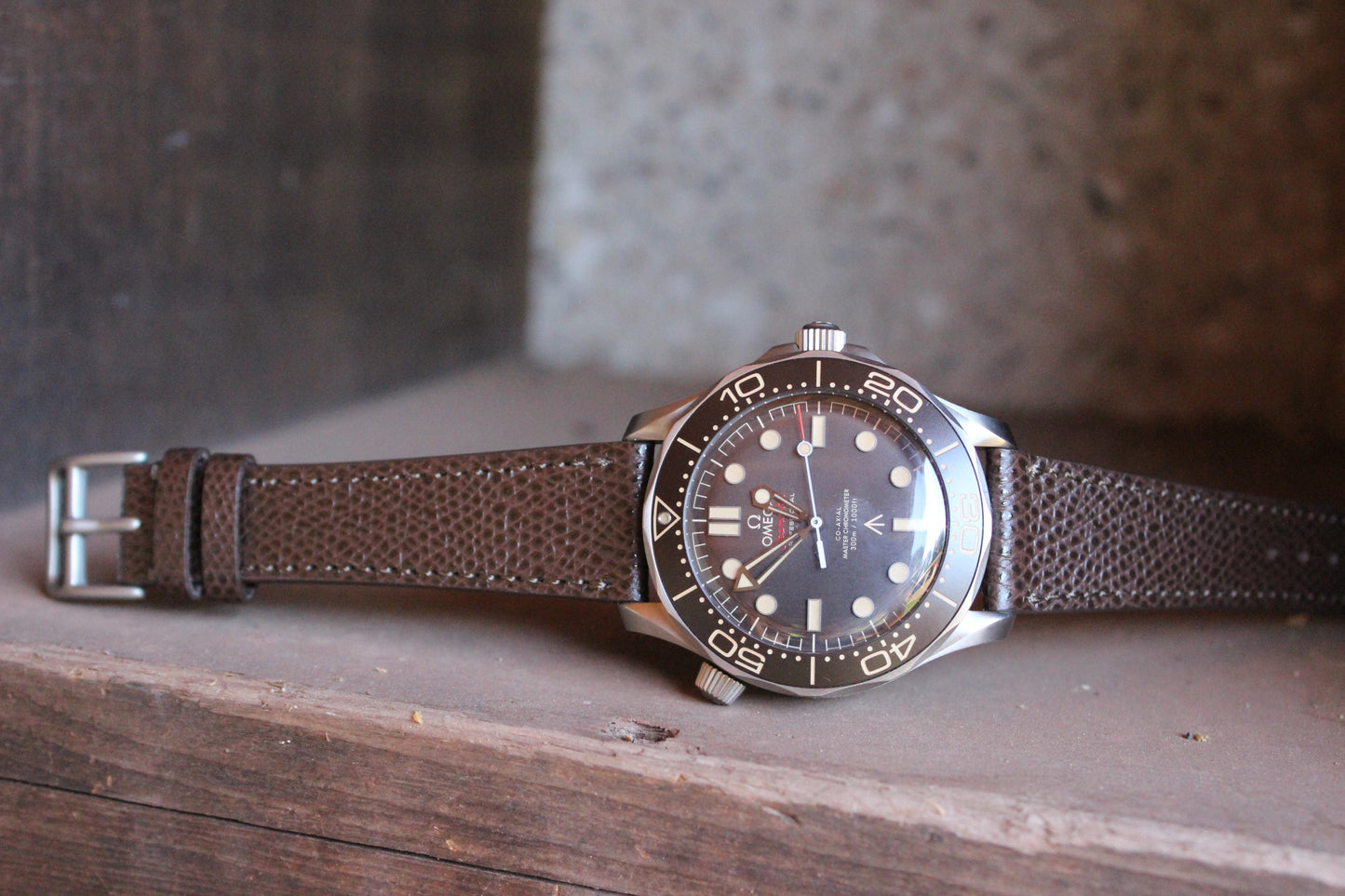 The Conyers Farm Watch Strap in Brown