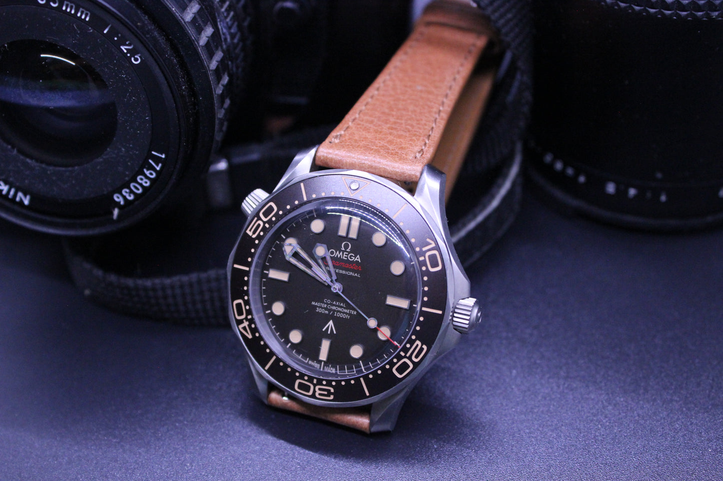 The Sound Beach Watch Strap in Light Whiskey