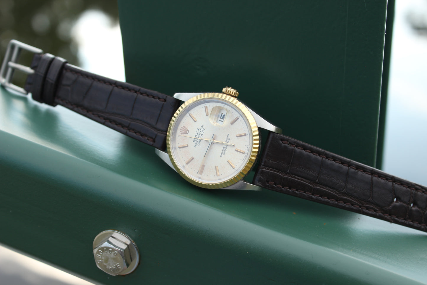 The Parsonage Watch Strap in Brown