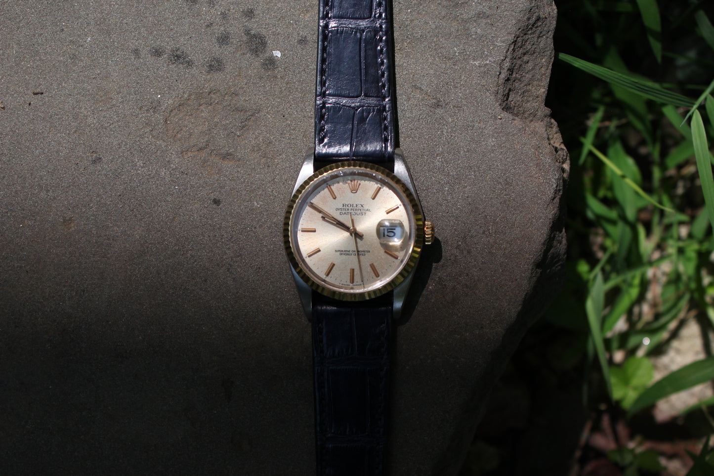 The Greenwich Avenue Watch Strap in Navy