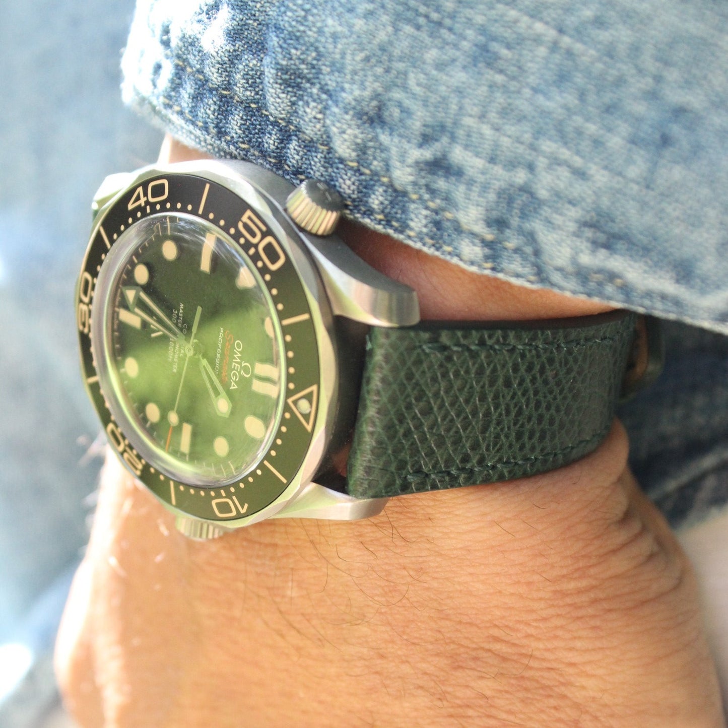 The Valleywood Watch Strap in Green